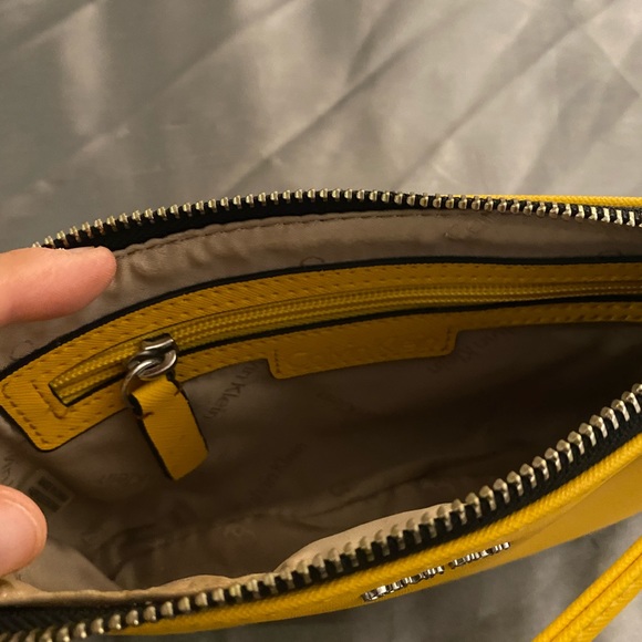 Calvin Klein Handbag - Small Bright Yellow Bag - Picture 9 of 12
